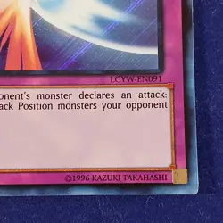 Mirror Force LCYW-EN091 Yugi's World 1st Edition Secret Rare LP - Image 4