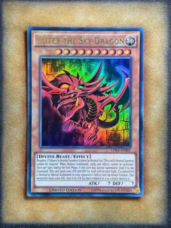 Yugioh Slifer the Sky Dragon LDK2-ENS01 Ultra Rare Limited Edition NM - Image 1