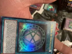 Yu-Gi-Oh the Seal of Orichalcos LC03-EN001 Ultra Rare Limited Edition NM - Image 3