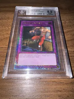 Yugioh! Trap Dustshoot RA04-EN121 1st Edition Beckett BGS 8.5 - Image 1