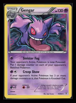 Gengar 60/162 Holo Rare XY - BREAKthrough Pokemon Card - Image 1
