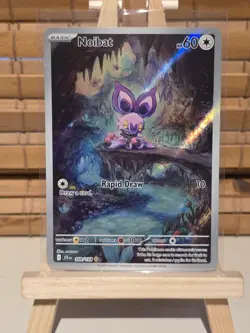 Pokemon TCG Noibat Illustration Card 169/159 Near Mint Condition - Image 1