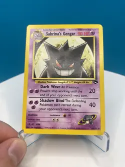 Sabrinas Gengar 29/132 Rare Gym Challenge 2000 Great Condition Pokemon Card - Image 2