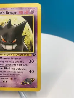 Sabrinas Gengar 29/132 Rare Gym Challenge 2000 Great Condition Pokemon Card - Image 5