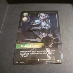 Riftbound Leona Card Radiant Dawn Origins #306/298 League Of Legends English - Image 1