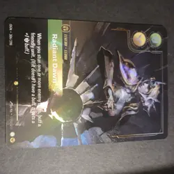Riftbound Leona Card Radiant Dawn Origins #306/298 League Of Legends English - Image 2