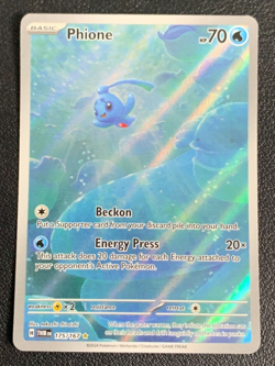 Phione 175/167 Twilight Masquerade Illustration Rare Pokemon TCG Card NM - Image 1