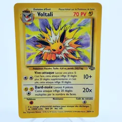 Pokemon TCG Karte - Voltali 20/64 Jungle Blitza Jolteon Franzosisch Rare - Image 1
