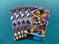Magnamon BT23-054 Playset Hackers' Slumber Digimon Card Game x4 - Image 1