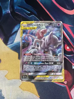 Pokemon TCG Mewtwo & Mew GX SM191 Promo Card - Image 2