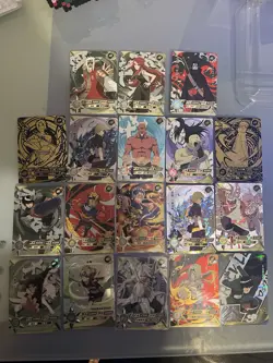 Lot of 100+ Naruto Kayou Anime Trading Cards - SR SSR HR TR TGR UR OR AR SP LR - Image 1
