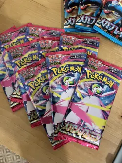 18 Packs Pokemon Card JPN Japanese Booster Japan Mega Brave And Symphonia 10 8 - Image 3
