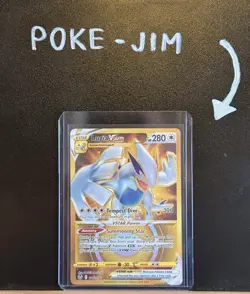 Lugia VSTAR Gold Secret Rare Card 211/195 Pokemon TCG SWSH Silver Tempest - Image 1