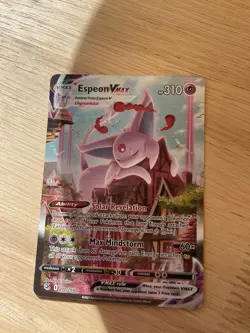 Espeon VMAX SWSH Fusion Strike Secret Rare Alt Art Pokemon Card 270/264 - Image 3