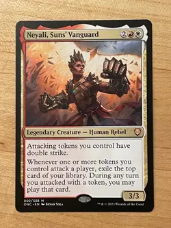 MTG NM Neyali, Sun's Vanguard [Phyrexia: All Will Be One Commander] - Image 1