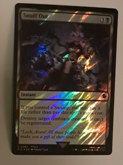 Snuff Out Surge FOIL NM FINAL FANTASY XIV FFXIV Magic the Gathering MTG - Image 1