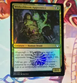MTG - FOIL Witherbloom Apprentice - Strixhaven - Image 1