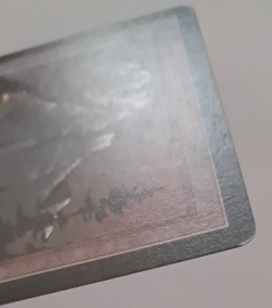 Mountain LP/MP MTG Magic the Gathering Beta Basic Land (A) - Image 3