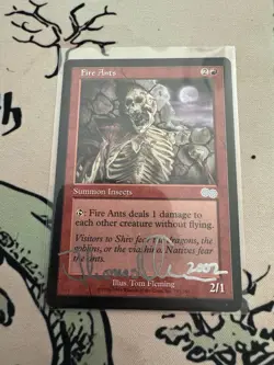 Fire Ants Urza's Saga : Signed Artist Proof - Image 1