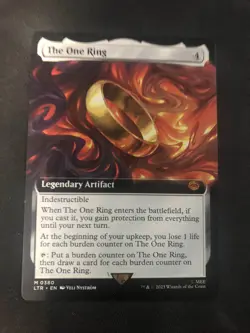 Mtg Singles - The One Ring mtg (Extended Art) - Non Foil - LP - Image 3
