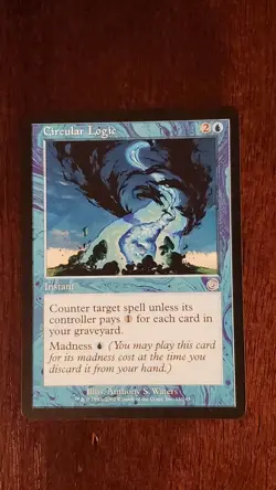 Circular Logic Torment EX/LP 33/143 MTG Magic the Gathering Instant Uncommon - Image 1
