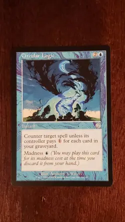 Circular Logic Torment EX/LP 33/143 MTG Magic the Gathering Instant Uncommon - Image 3