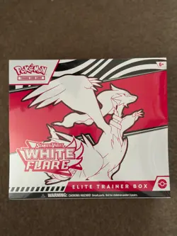Pokemon Black Bolt White Flare Elite Trainer Box ETB Brand New Sealed - Image 1