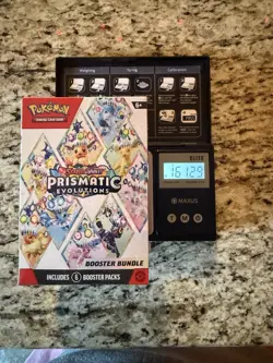 Pokemon TCG-HEAVY 161.3 gram Prismatic Evolutions Booster Bundle New Sealed - Image 1