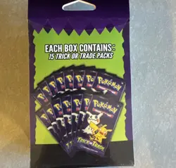 Pokemon Trick or Trade Booster Pack box - 15 Packs 2025 NEW Sealed Box LOT OF 5* - Image 2