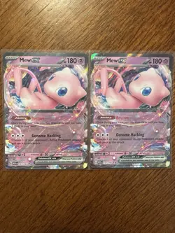 Pokemon Mew EX 151/165 Lot of 2 - Image 1