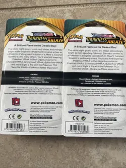 X2 Pokemon TCG!! Darkness Ablaze Blister Pack ~ Hatenna ~ New/Factory Sealed - Image 4