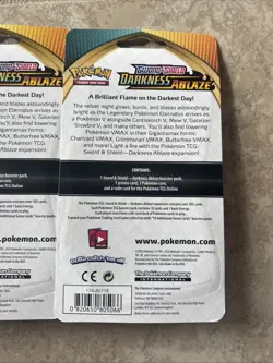 X2 Pokemon TCG!! Darkness Ablaze Blister Pack ~ Hatenna ~ New/Factory Sealed - Image 5