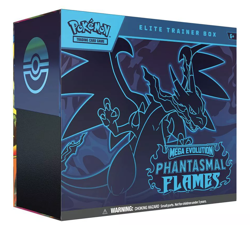 PRESALE Pokemon ETB Mega Evolution Phantasmal Flames Elite Trainer Box - Image 1