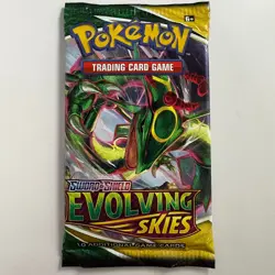 POKEMON SWSH Evolving Skies Booster Pack X4 Full Art Set Unweighed/Unsearched - Image 4