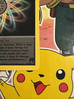 RAINBOW ENERGY 80/82 POKEMON TEAM ROCKET 1ST EDITION - NM - Image 3