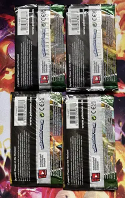 Sealed Evolving Skies Pokemon TCG Booster Packs Complete Art Set (4 Packs) - Image 2