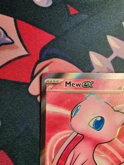 Pokemon TCG: Mew EX 193/165 Scarlet & Violet 151 Ultra Rare Full Art Holo 🔥 - Image 3