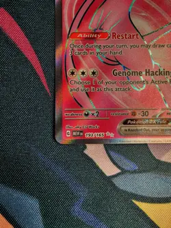 Pokemon TCG: Mew EX 193/165 Scarlet & Violet 151 Ultra Rare Full Art Holo 🔥 - Image 5