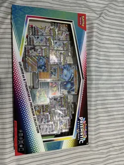 Pokemon TCG Lucario V & Tyranitar V Collector's Box - 14 Prismatic Packs - Image 1