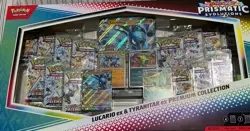 Pokemon TCG Lucario V & Tyranitar V Collector's Box - 14 Prismatic Packs - Image 4
