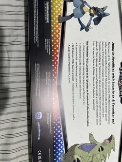 Pokemon TCG Lucario V & Tyranitar V Collector's Box - 14 Prismatic Packs - Image 5