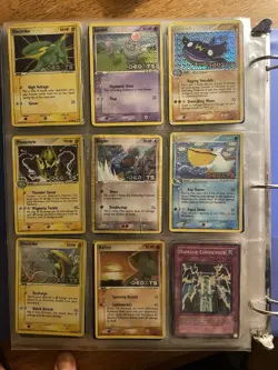 Pokemon TCG Binder Collection Vintage Holos Revers Holo EX Era - Image 3