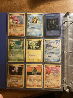 Pokemon TCG Binder Collection Vintage Holos Revers Holo EX Era - Image 5