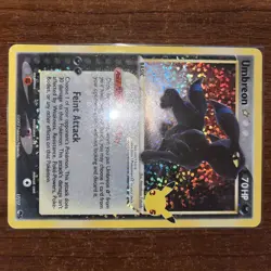 Pokemon TCG Umbreon Gold Star 17/17 Celebrations Classic Collection NM Condition - Image 2