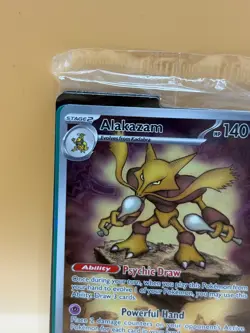 Alakazam MEP 009 - Promo Mega Evolutions - Pokemon TCG NM - Sealed - Image 2