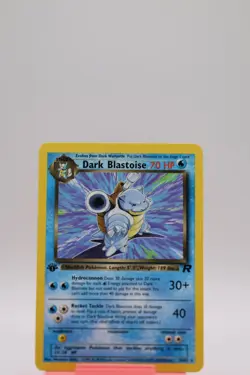 Pokemon 1ST Edition Team Rocket 20/82 Dark Blastoise Non-Holo NM - Image 1