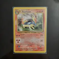 Carte Pokemon : Feurisson 47/111 Neo Genesis Wizards Francaise Etat Correct - Image 1