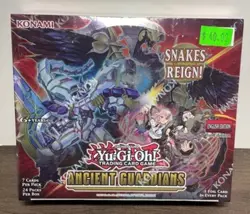 Yu-Gi-Oh! Ancient Guardians 1st edition Booster Box CCG Konami Sealed - Image 1