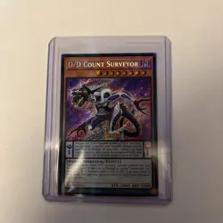 Yugioh D/D Count Surveyor BLMM-EN041 Secret Rare 1st Edition - Image 1