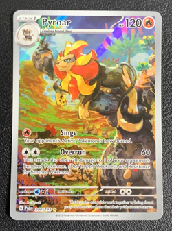Pyroar 200/193 Paldea Evolved Illustration Rare Pokemon TCG Card NM - Image 1